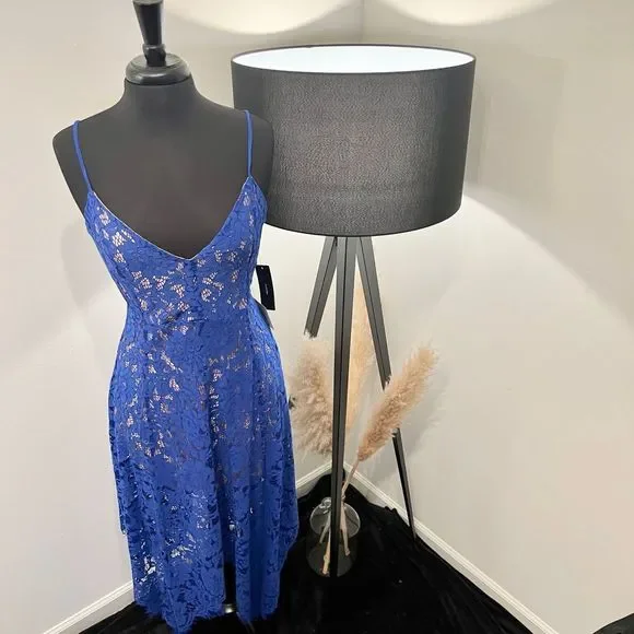 Wish royal blue dress cheap